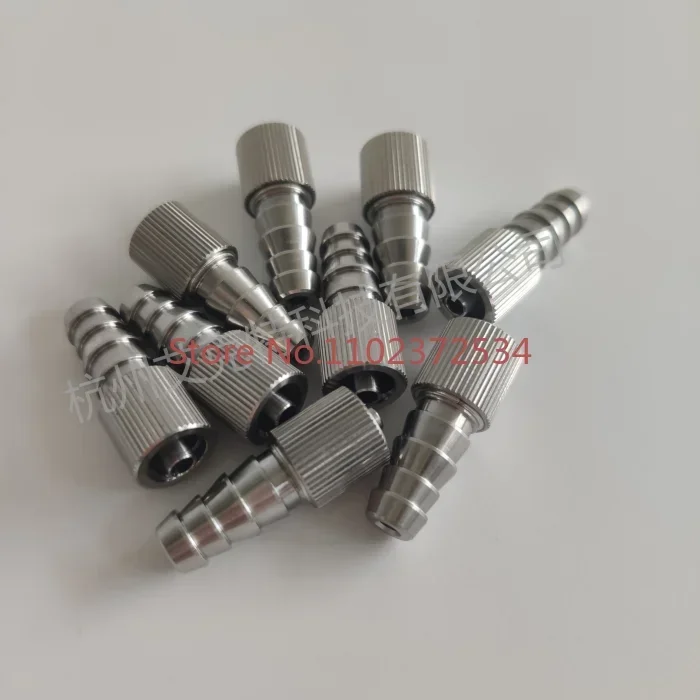 

Быстроразъемное соединение для дилатационной трубки, быстроразъемное соединение для трубки для пневмоперитонеума, быстроразъемное соединение для дилатационного насоса, адаптер.