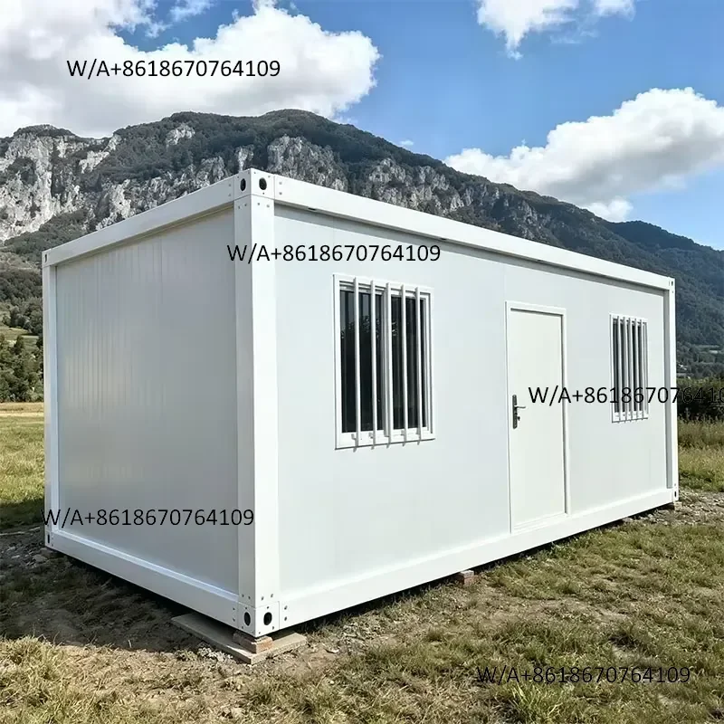 Hot Seller Casas Prefabricadas Factory Prefab Casa Modular Flat Pack Container Tiny Homes Cabin Office Living Pods Kit Houses