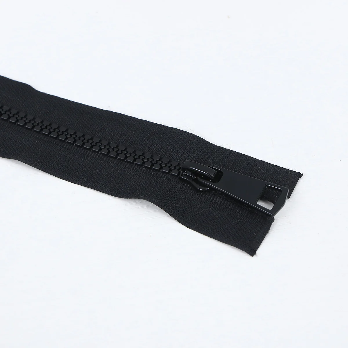 

80Cm Long Black Dual Pull Zipper Ideal for Garments Pillows Makeup Bags Robust Sewing Zipper for Crafts and Tailoring