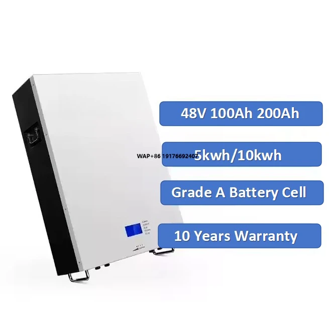 

UL Lithium Battery 48V100Ah 200Ah Home Energy Storage Battery 5kwh 10kwh for Solar Panels System