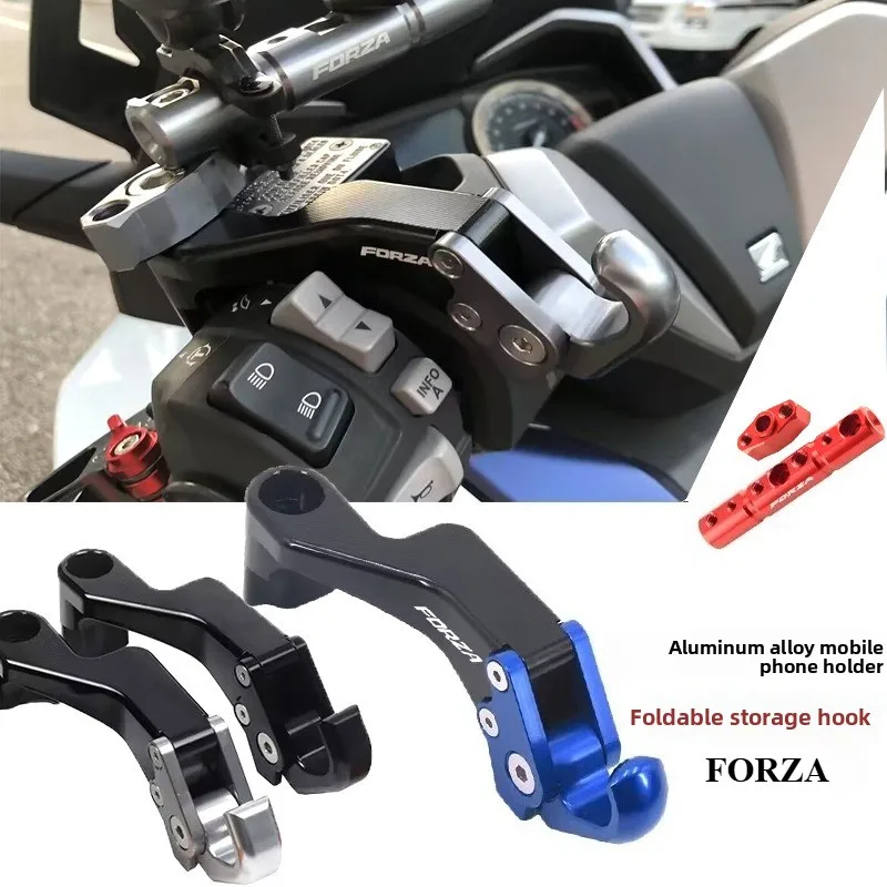 

For Honda NSS350/forza350/300 motorcycle accessories helmet hook folding adjustable motorcycle CNC hook expansion bracket