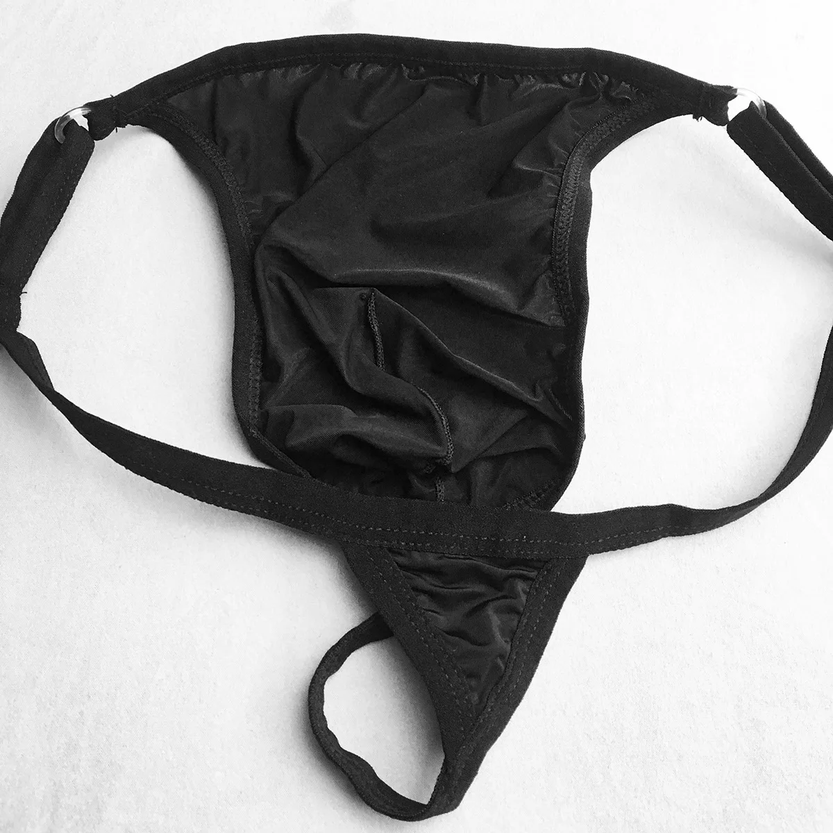 Heren brutale ondergoed groot zakje sexy mannelijke G-snaren ijszijde T-rug slipje aanpassen taille homo onderbroek erotische lingerie