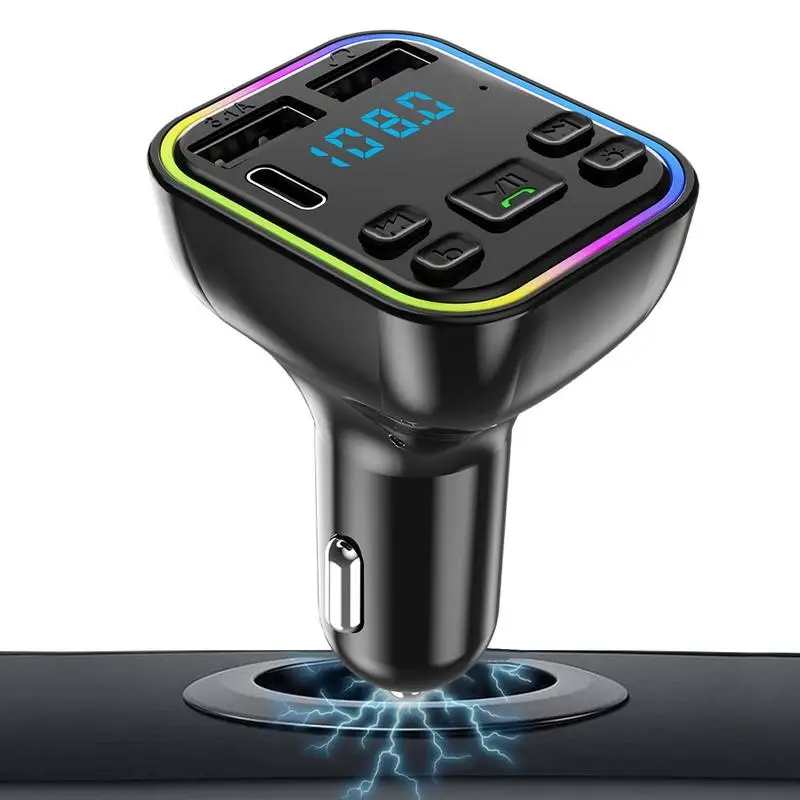 

Car MP3 Player Wireless Car Mp3 Bluetooths Receiver Player Handsfree Call Adapter Multifunction USB Fast Charger Adapter Car