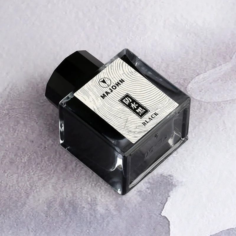 MAJOHN Colorful 50ml Fountain Pen Ink Refilling Inks Stationery School High Quality Calligraphy Fountain Pens Ink PK JINHAO