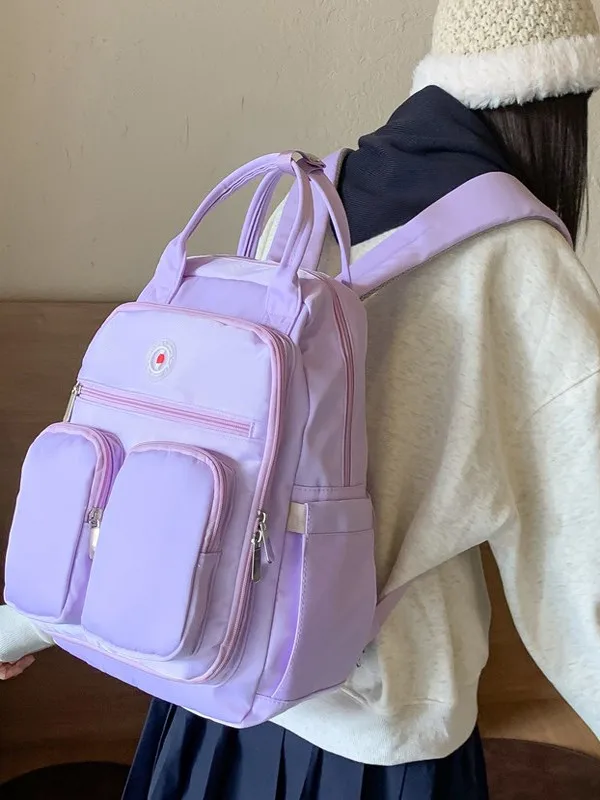 Casual Leggero Viaggio Bapa Grande Capaci Outdoor Borsa a tracolla da donna Multifunzionale Pendolare Materni Nursery Bo...