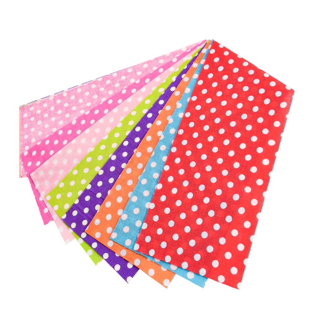 Teramila Neuheiten Bunte Design 6-8 PCS /Lot 9CM x 50CM Nähen Material Baumwolle Gelee rollen Streifen Plain Stoff Patchwork – Detail 24
