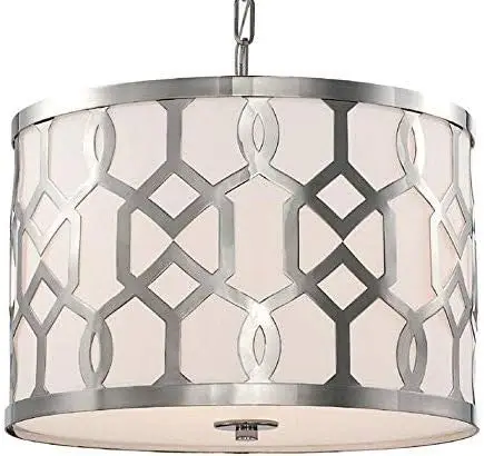 Light Polished Nickel Chandelier crystal chandelier  lamps for living room