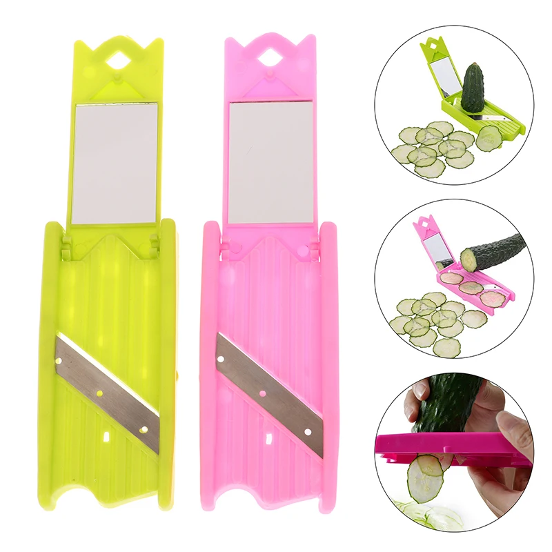 7Styles Cucumber Knife Cutter Sharpener For Making Cucumber Facial Mask With Mirror Kitchen Accesso Peeler Cucumber Beauty Slice