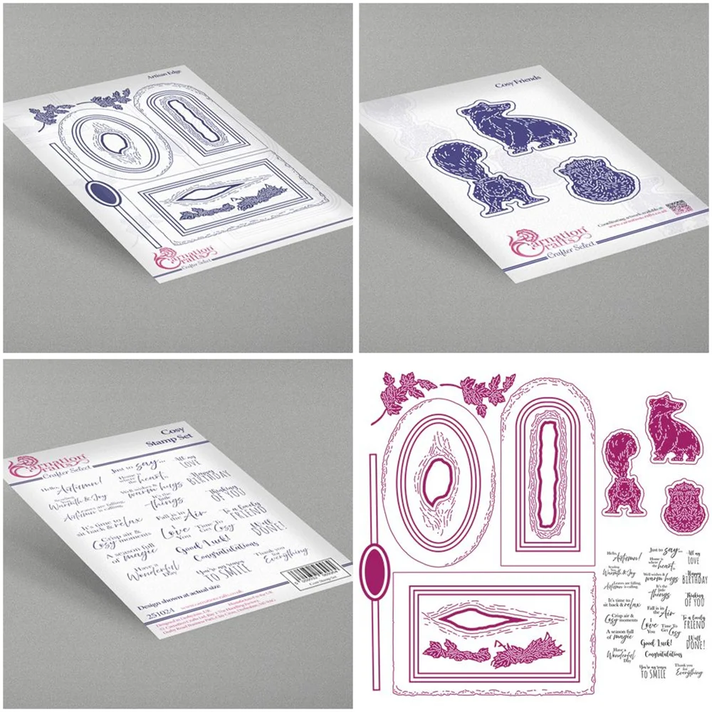 Matrices de découpe en métal, nouvelle Collection confortable pour journal, treillis Edge DL, bricolage, Scrapbooking, fabrication d'album Photo