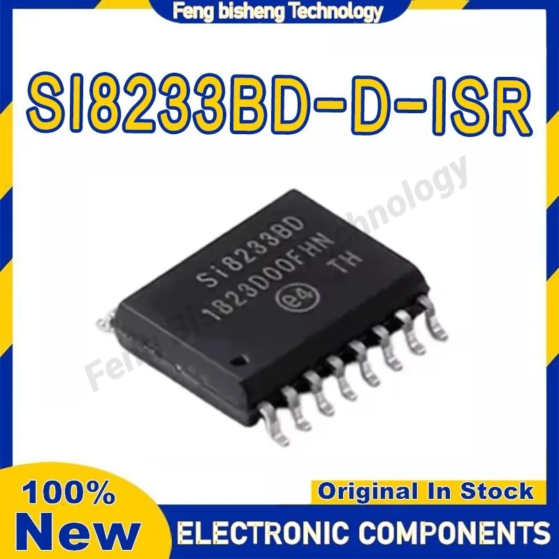 

5PCS SI8233 SI8233BD-D-ISR SI8233BD-D SI8233BD IC Chip SOP-16 100% New Original in stock