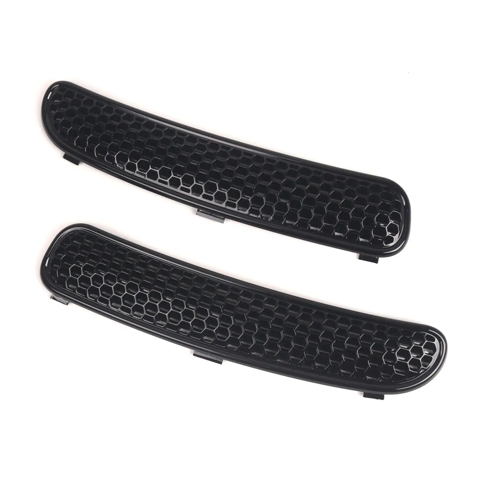 

2 шт., решетки для вентиляционных отверстий, автомобильные аксессуары, простая в установке решетка для лобового стекла для BMW Mini R53 09/2000 — 11/2006