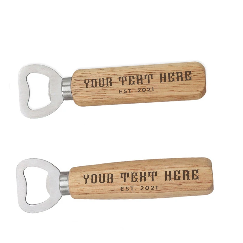 Personalised Bottle Opener Wooden Bottle Opener Laser Engraved Bottle Opener Christmas Gift for Dad Groomsmen Gifts