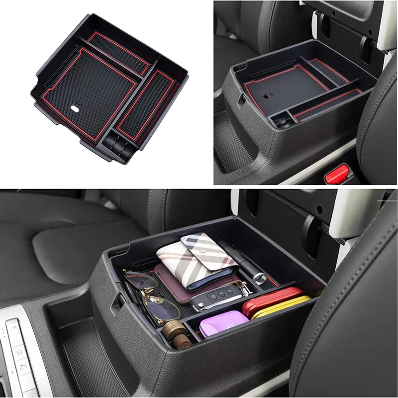 

Central Armrest Storage Box for 2022 2023 2024 Kia Carnival KA4 MPV Accessories Consoles Organizers Glove Tray Carnival KA4 MPV