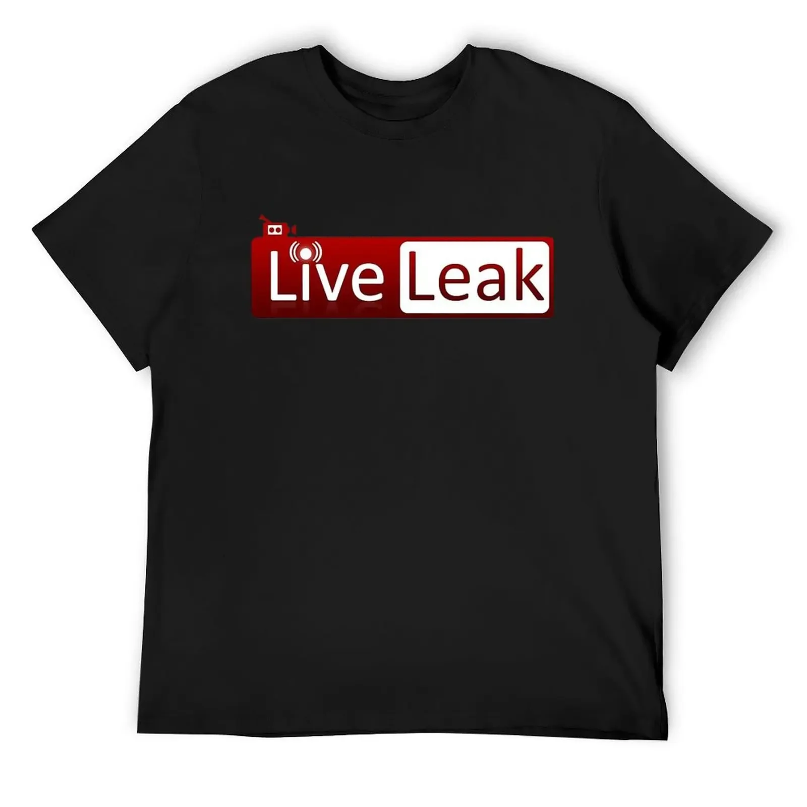 

everyone's favorite streaming network - liveleak T-Shirt blue archive graphic t shirt vintage plain mens workout shirts