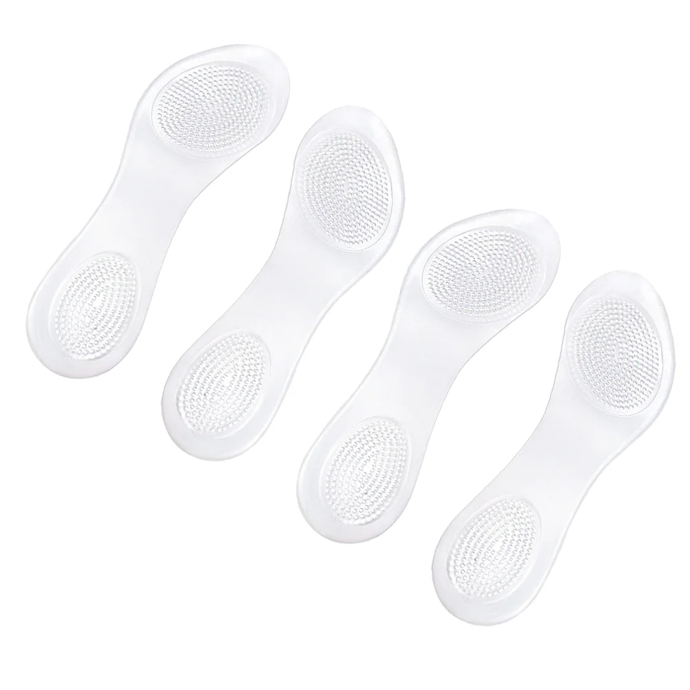 

2 Pairs Insole Foot Feet Pad Women Shockproof Insoles Massage High Heel Block Heels for