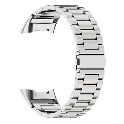 Stainless Steel Strap for Fitbit Charge 6 5 Band accessories Metal Adjustable wristband correa bracelet Fitbit Charge 5 6 Straps