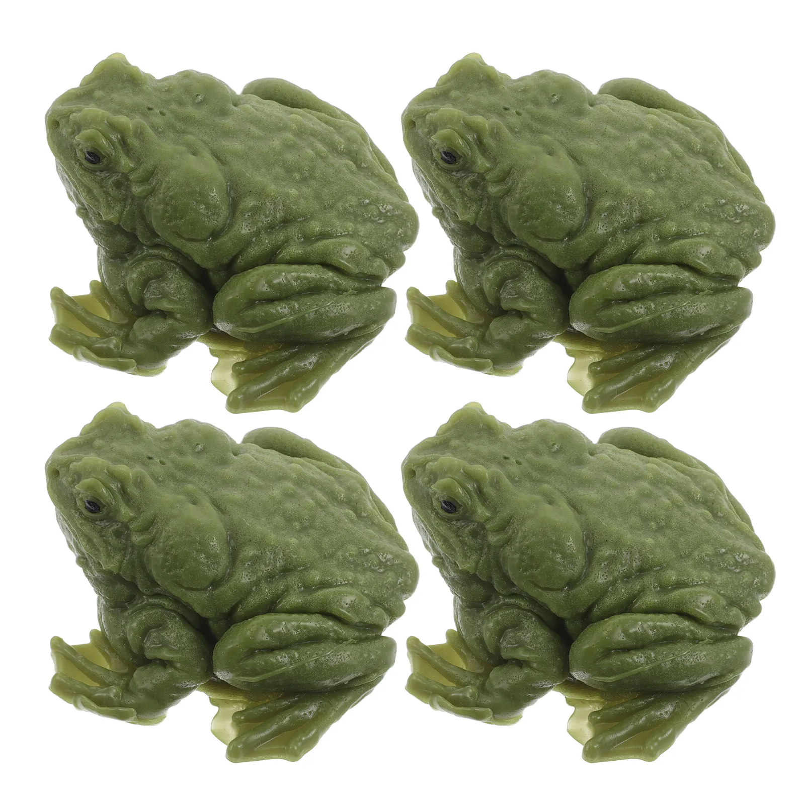 

Набор из 4 мягких эластичных силиконовых игрушек-лягушек для снятия стресса, сенсорных упражнений, имитации животных, для розыгрышей на Хэллоуин, забавные фигурки животных оптом