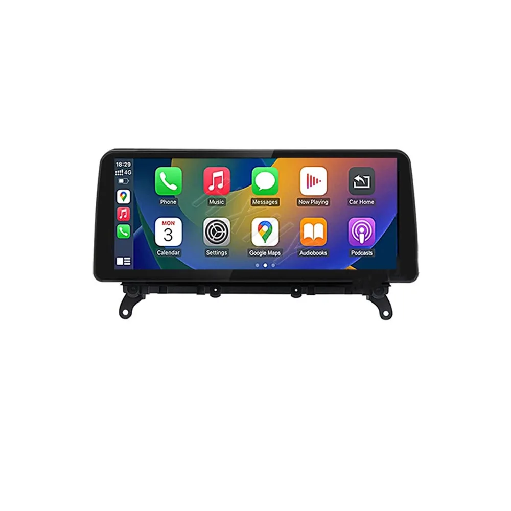 Android Auto Inalámbrico CarPlay Para BMW X3 F25 X4 F26 2011-2017 CIC NBT Pantalla Táctil Multimedia Para Auto