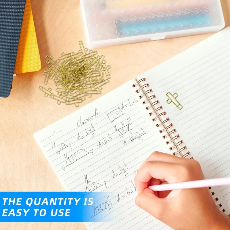 20/50 PCS Gold Cross Bible Paper Clips - Versatile Bible Study Supplies, Also Great as Journaling Paper Clips and Bookmarks