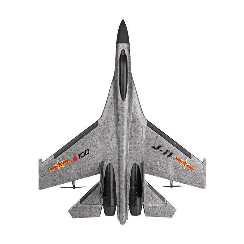 In Stock Simulation Xk A100 Su-27 J-11 Three Channel Fixed Wing Remote-Controlled Glider Outdoor Children'S Toys Christmas Gift