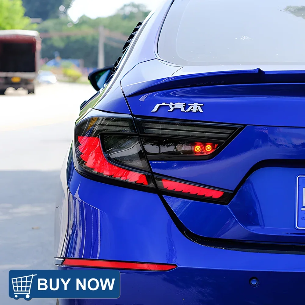 

Auto Rear Lamps For Honda Accord 2018-2021 LED Car Taillights Assembly Upgrade High Quality Dragon scale Taillight Accessories
