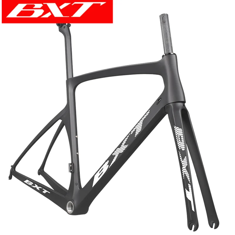 Carbon Road Bike Frame V brake Cycling Di2 and Mechanical Hidden Cable Aero System Road Bicycle Carbon Hard Frames