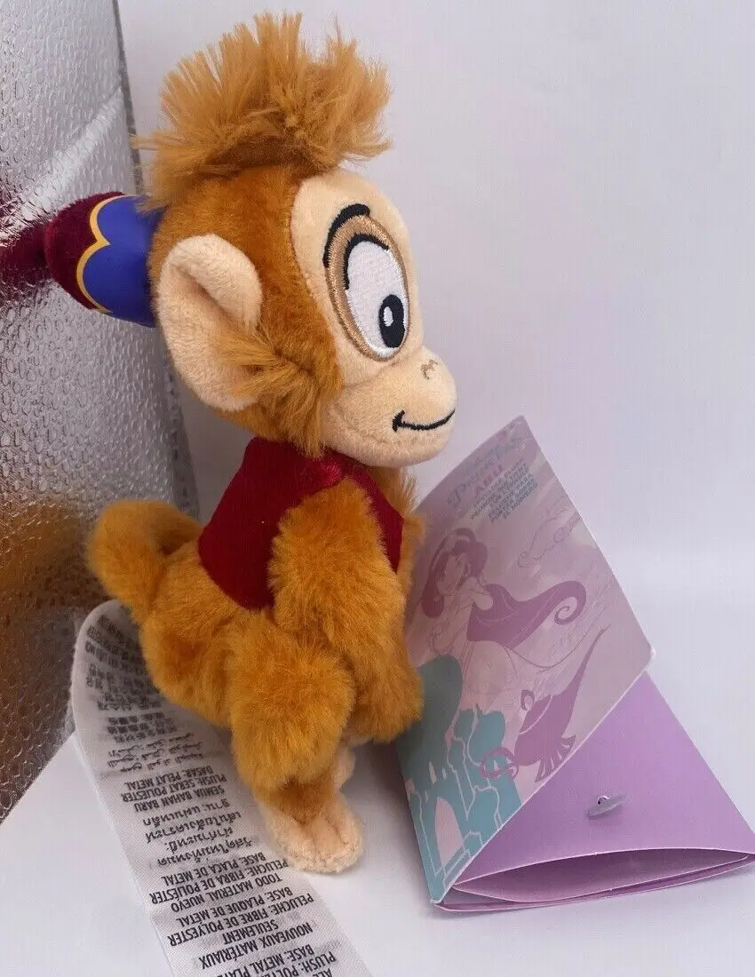 Disneyland Aladdin ABU Shoulder Plush Magnetic Toy Princess toy doll gift new