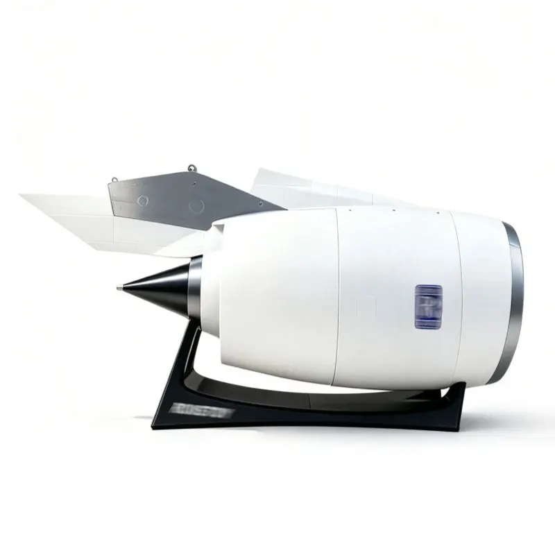 Trent900 Turbofan Engine Model 69cm Airbus A380 Buildable  Startable Desktop Ornament Toy Gift For Aviation Fans