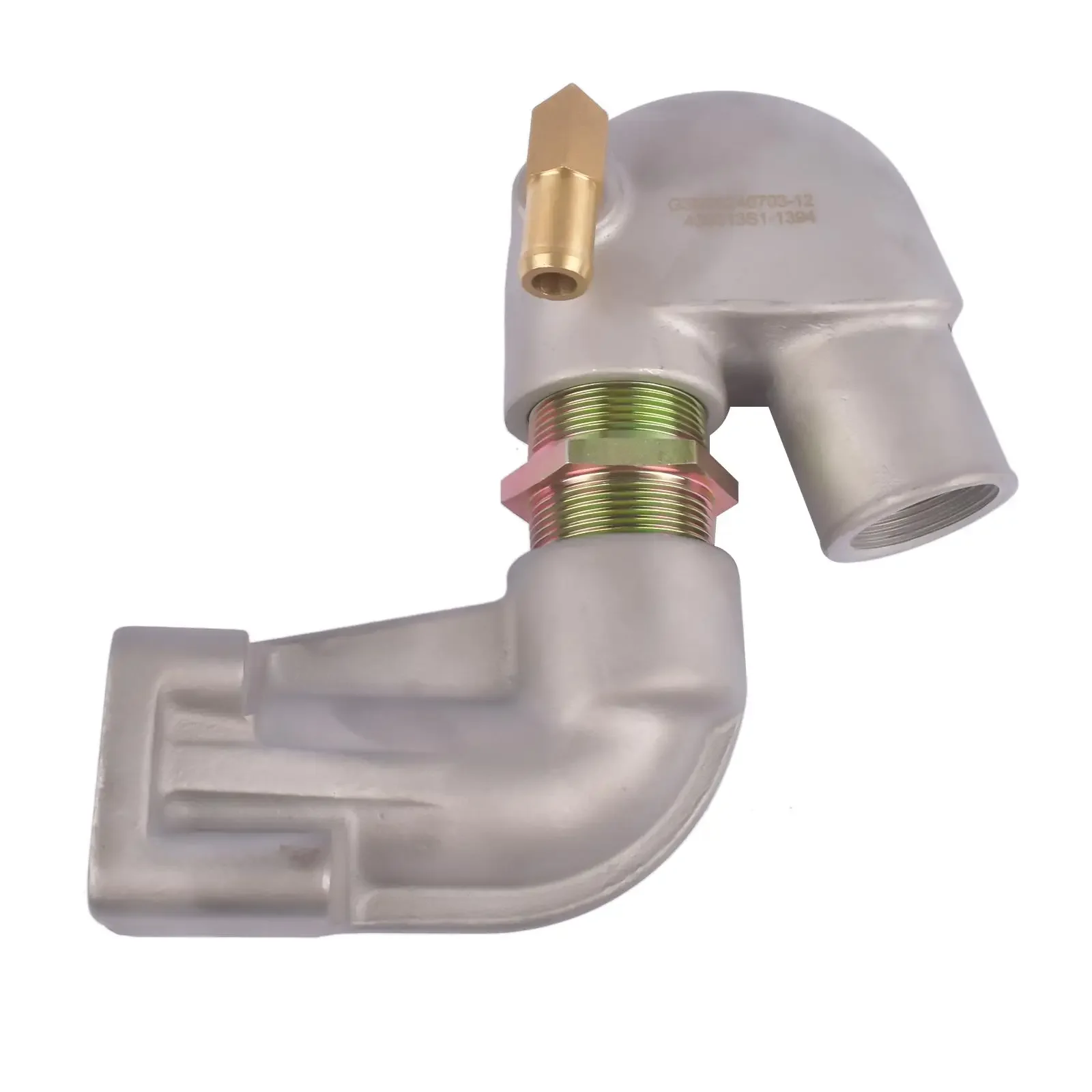 Kit de escape de acero inoxidable AP03 para reemplazo Yanmar GM # 124070-13520 128370-13610