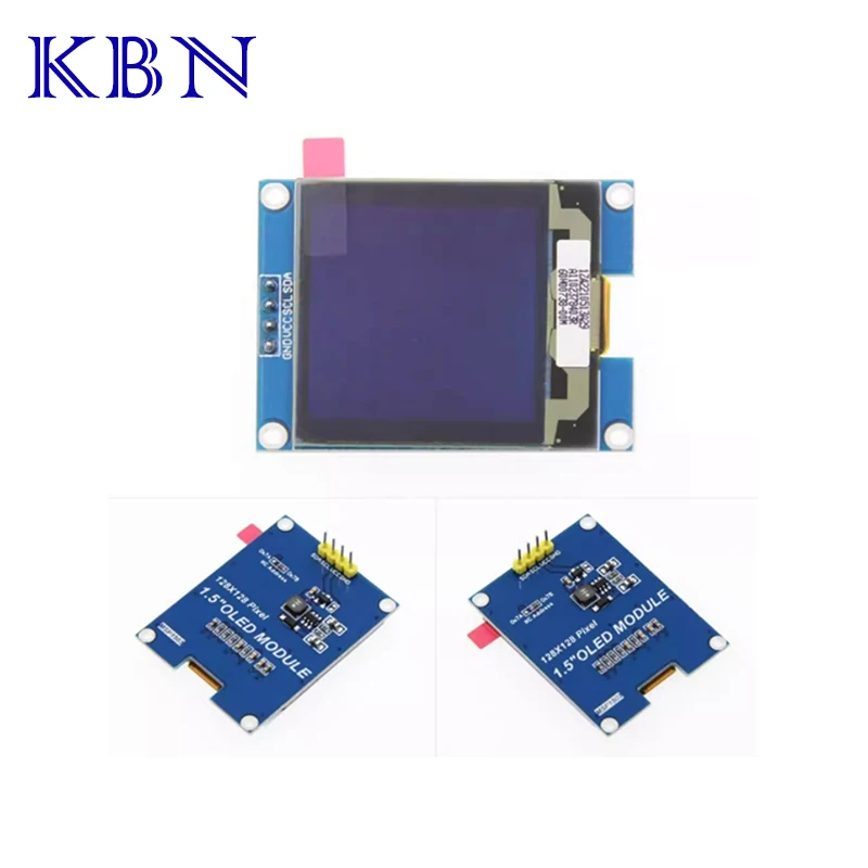 The 1.5-inch OLED liquid crystal display module SH1107 drives the I2C Communications 128 x 128 dot matrix