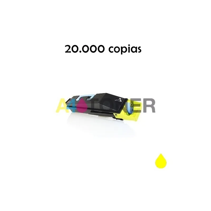 Compatible Toner Kyocera TK810 / TK 810 / TK-810 alternative yellow to Kyocera Mita 370PC3KL A4toner.com