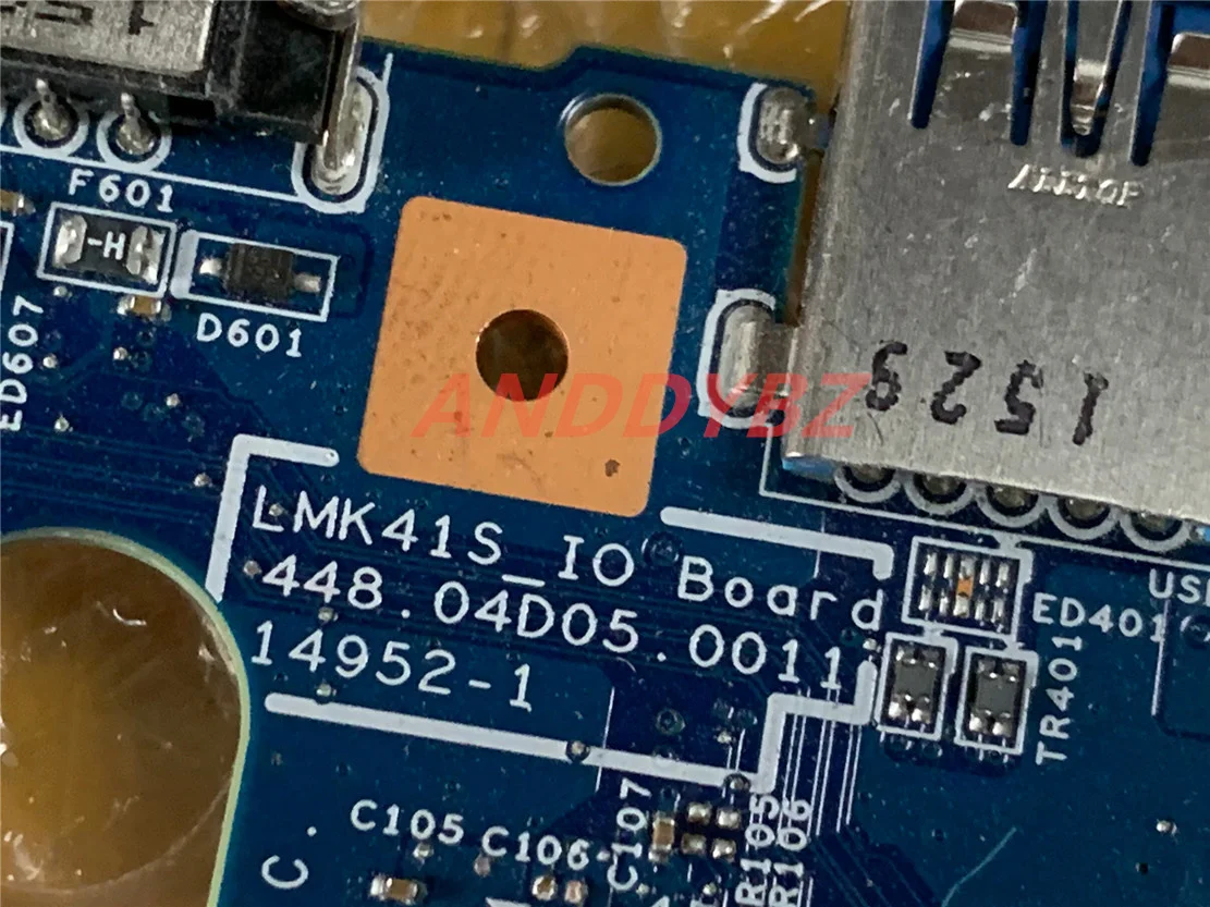 Original for Lenovo M41-80 USB Board Audio Board M41-80 LMK41S 448.04D05.0011 14952-1 tested good