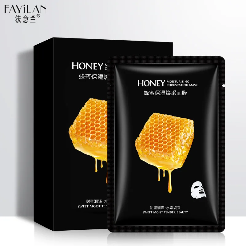 Honey Hyaluronic Acid Hydrating Mask  mascara facial  face masks  korean skin care  natural beauty products