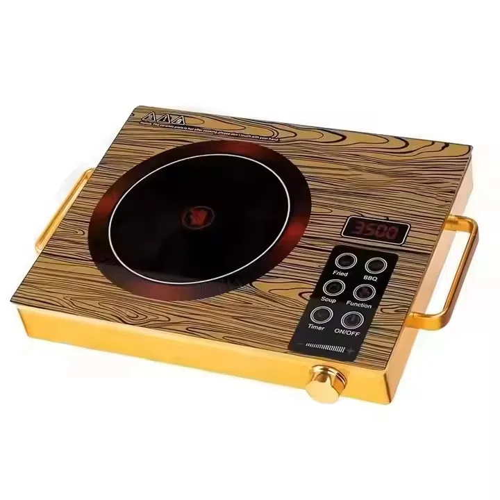 Smart 2200W Single Burner Induction Cooker High-Efficiency Temperature Control Energy Saving Plastic Housing for Home