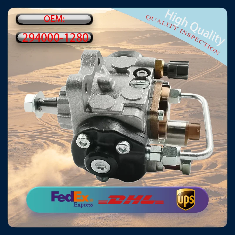 

Common Rail Diesel Fuel Injection Pump 294000-1280 Replacement 22100-0R060 Fit 2KD-FTV 2AD-FHV Engine
