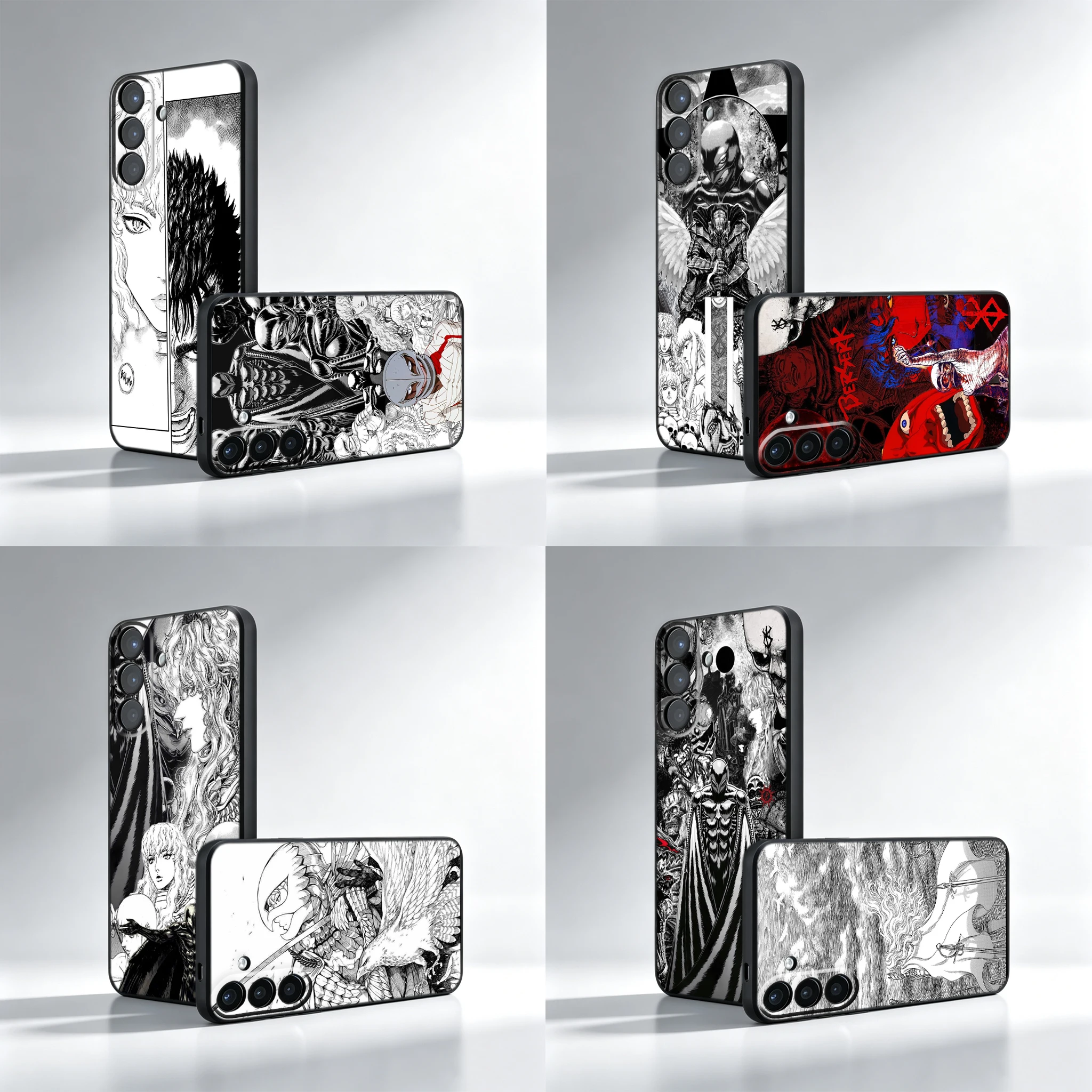 Griffith Cool Japan Anime Man Pattern Phone Case For Samsung A16 A26 A27 A37 A56 A57 A05S A06 A04S A55 A54 A35 A34 A25 A24 A15 A