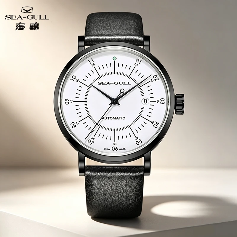 Seagull Artist Series Men Watch Automatic Mechanical Watch Luxury ST2130 Movement Sapphire Crystal Wristwatch 5Bar Clock 6045