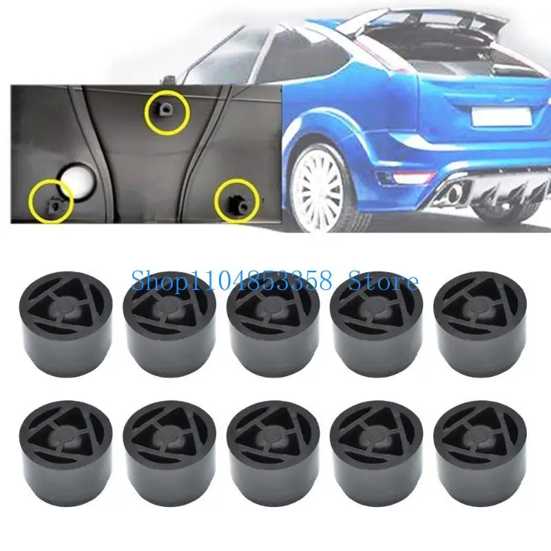 

652F 10Pcs Engine Cover Rubber Mounting Bush Car Engine Protective Under Guard Plate