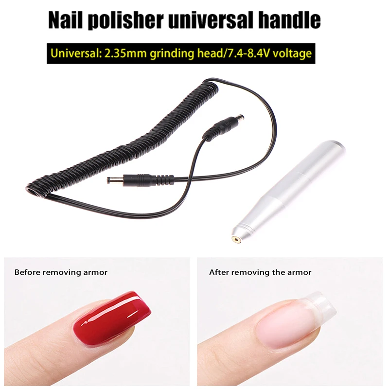 1 st DC Lijn Elektrische Schuurmachine Nagelboormachine Manicure Machine Nagelslijper Polijstmachine Nagelboren Voor Manicure Nail Art Tool