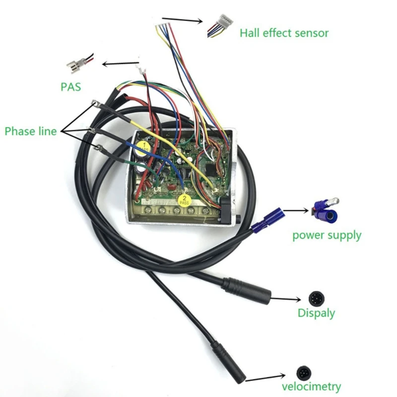 Bare Controller For Replace TSDZ2 Electric Bicycle Central Mid-Motor