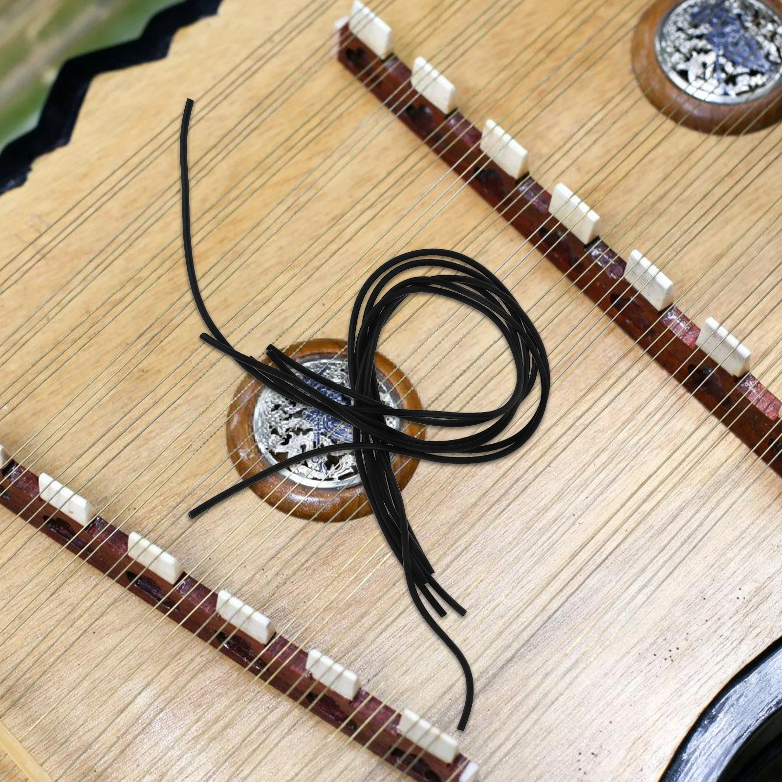 

6Pcs Dulcimer Rubber Tubes Thickened Durable Replacement Yangqin Hose Tubing Enhanced Sound Quality Musical Instrument