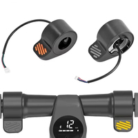 For Segway Ninebot E22 E25 E45 Electric Scooter Finger Button Brake Dial Thumb Accelerator Part 1/3/5/10pcs Throttle Accelerator
