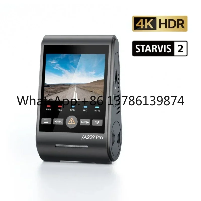 Enregistreur de conduite A229 Pro avec multiobjectif, enregistrement à trois canaux, HDR infrarouge 4K+2K+ Enregistreur de conduite A229 Pro avec multiobjectif, enregistrement à trois canaux, HDR infrarouge 4K+2K+