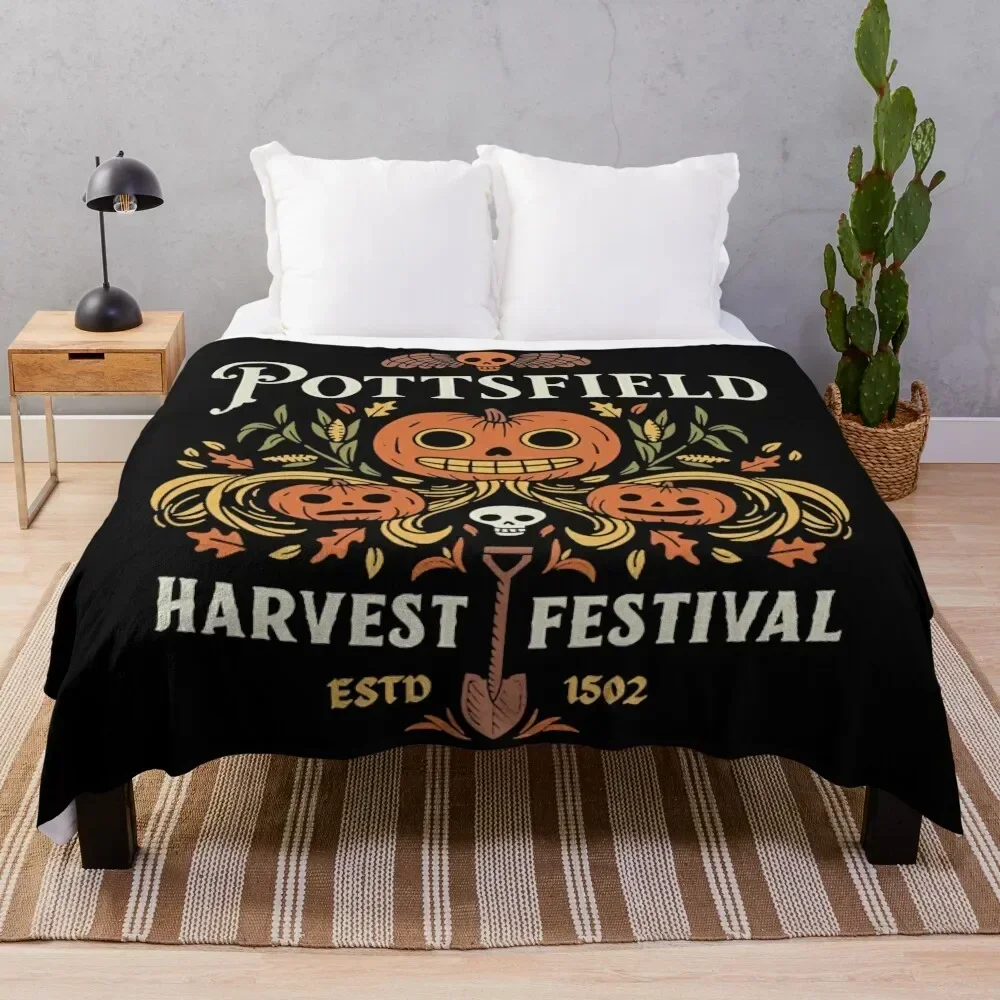 

Pottsfield Throw Blanket Ultra Plush Cozy Blanket for Napping Sleeping