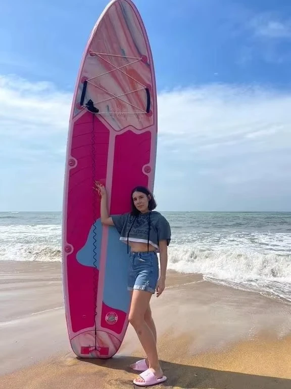 Inflatable paddle board 11'x34'x6 'custom paddle board, Epoxy inflatable vertical paddle board
