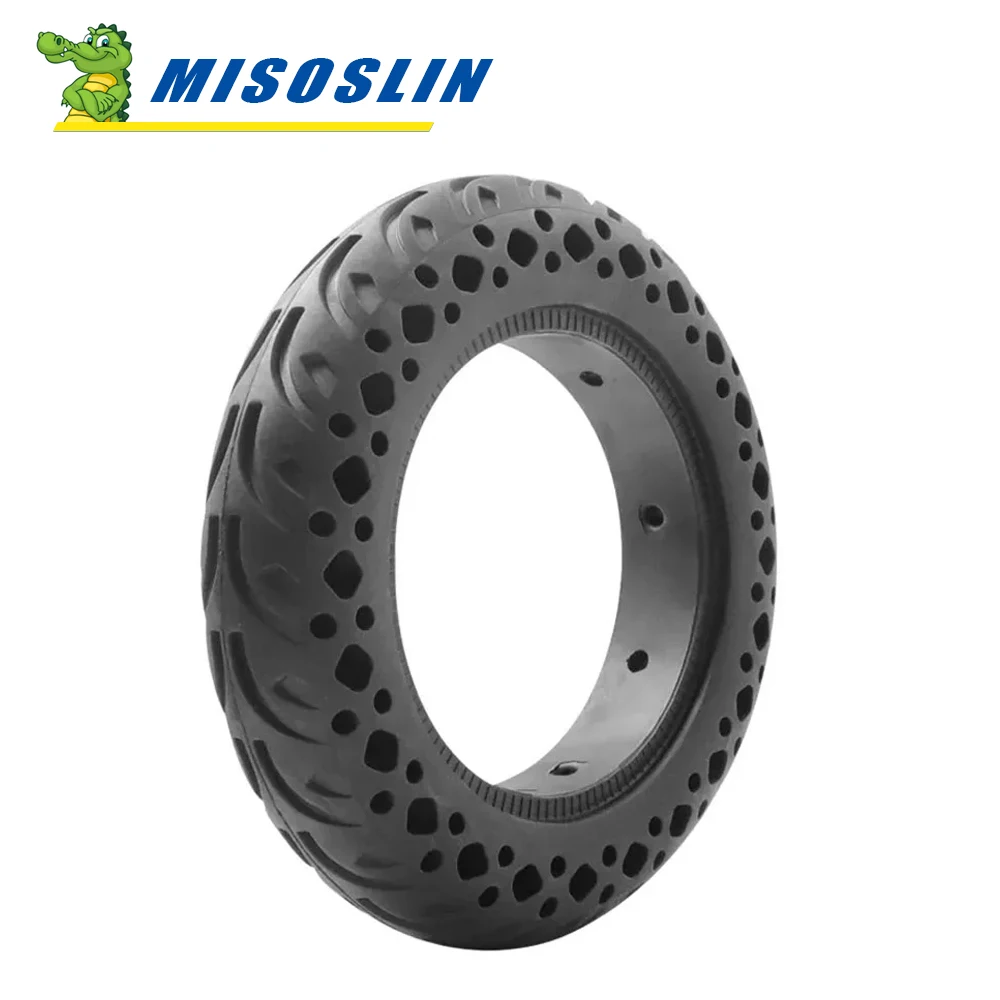 Upgrade 10 Inch Tire 10x2.50 plosion-Proof Honeycomb Solid Tires Anti-Skid Tire Compatible For Ninebot Max G30 Eletric Scooter