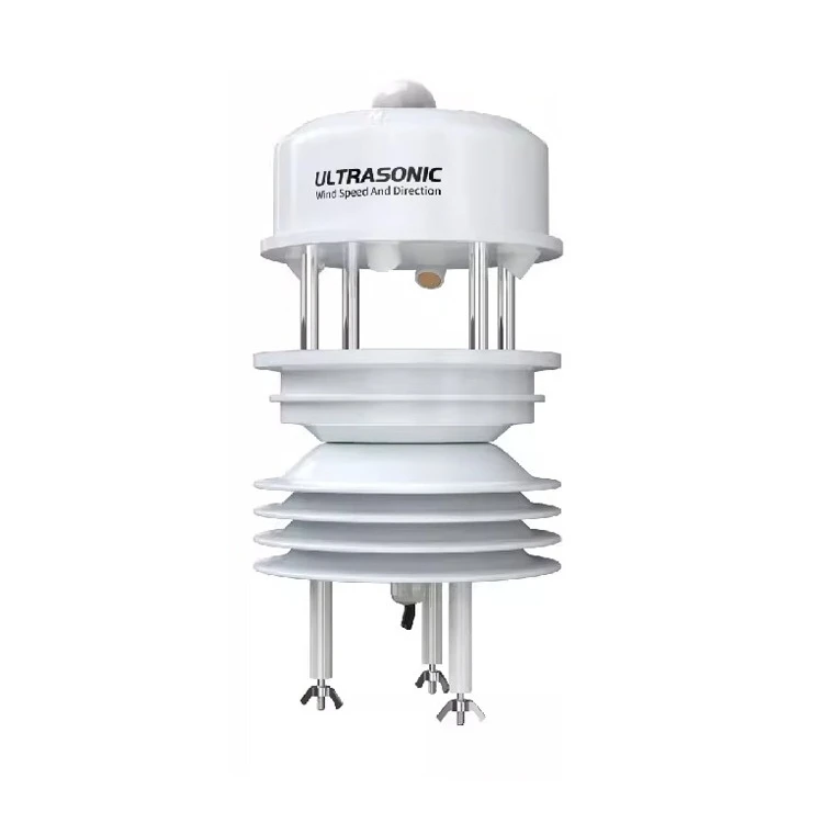 Multi‑Parameter Ultrasonics Weather Station Wind Speed Direction CO2 PM2.5 PM10 Noise Temp Humidity Air Pressure Sensor