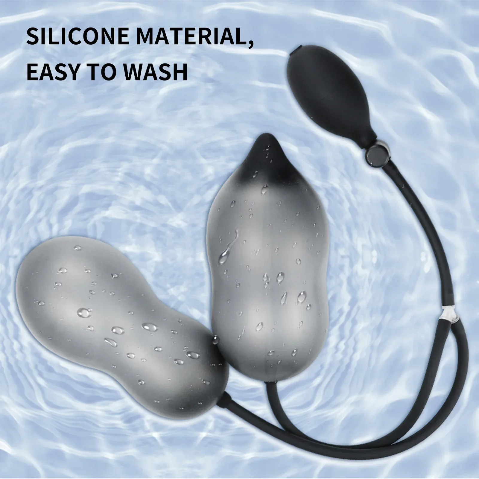 팽창식 애널 플러그 성인 섹스 토이, 딜도 펌프, 엉덩이 플러그, 항문 확장기, BDSM 섹스 토이, 섹스 즐거움을 즐기는