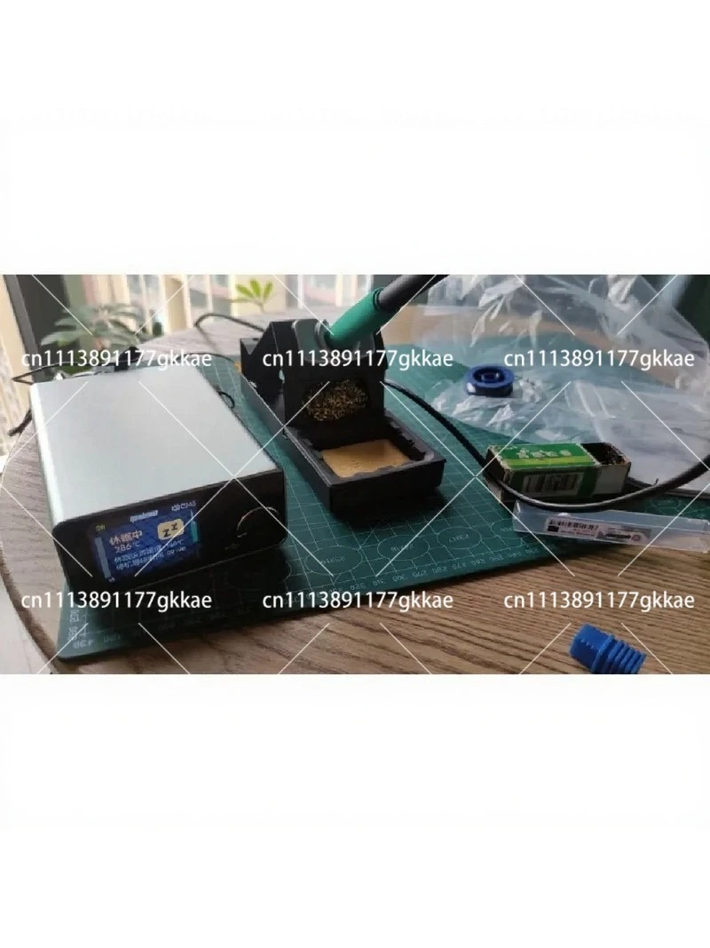 240W Soldering Station Kit with SDC02 Iron Stand T245 T210 Handle C245 C210 Tips Electronics Repair Tool Set