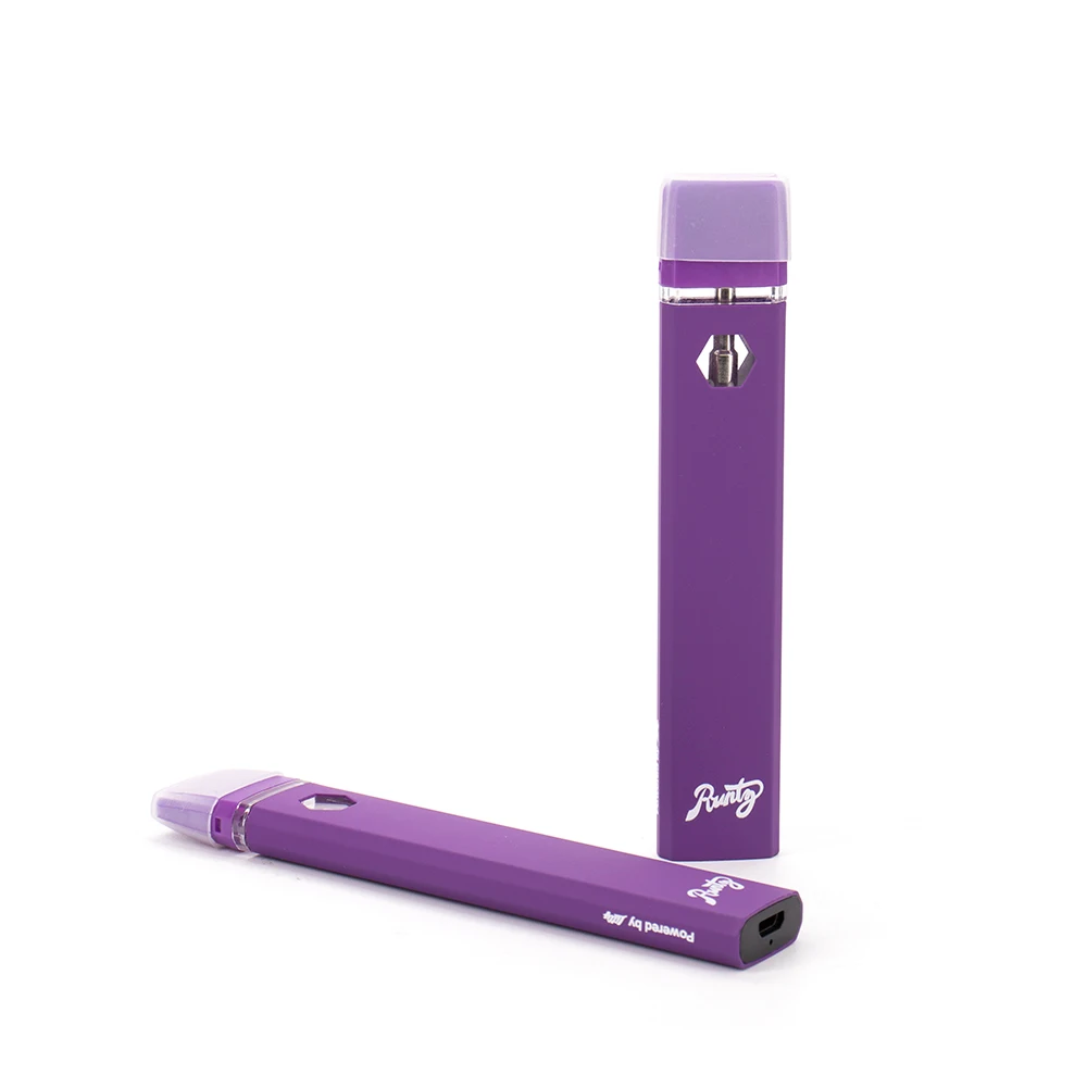 Электронная сигарета Runtz Runty Vape 280 мАч батарея 1 мл пустые устройства Pods перезаряжаемые одноразовые Vape ручки vape pod с коробкой